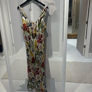 Silk Laundry Planktonic Scoop Neck Dress